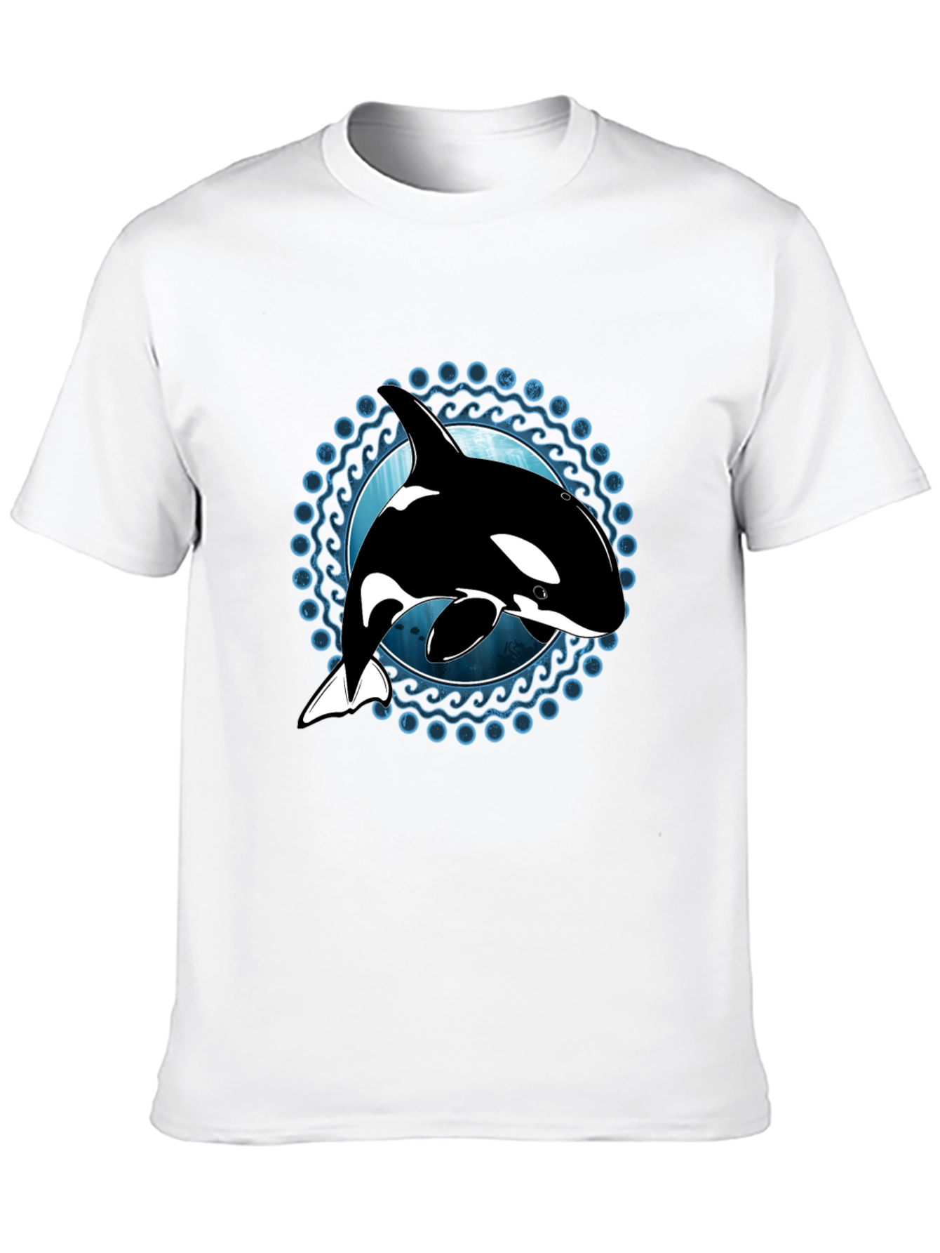 Orca Whale Graphic T-Shirt - Ocean Lover Tee