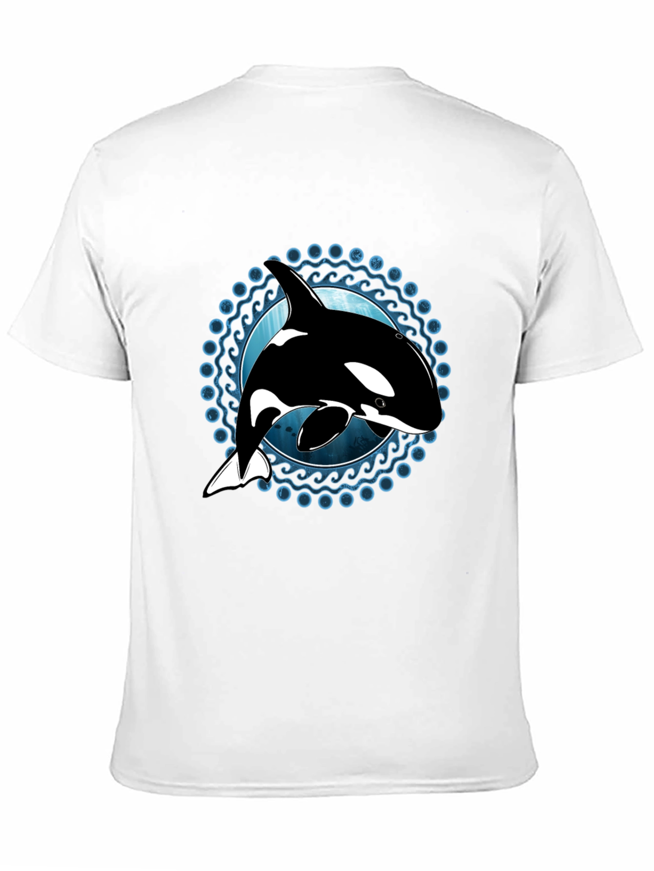 Orca Whale Graphic T-Shirt - Ocean Lover Tee