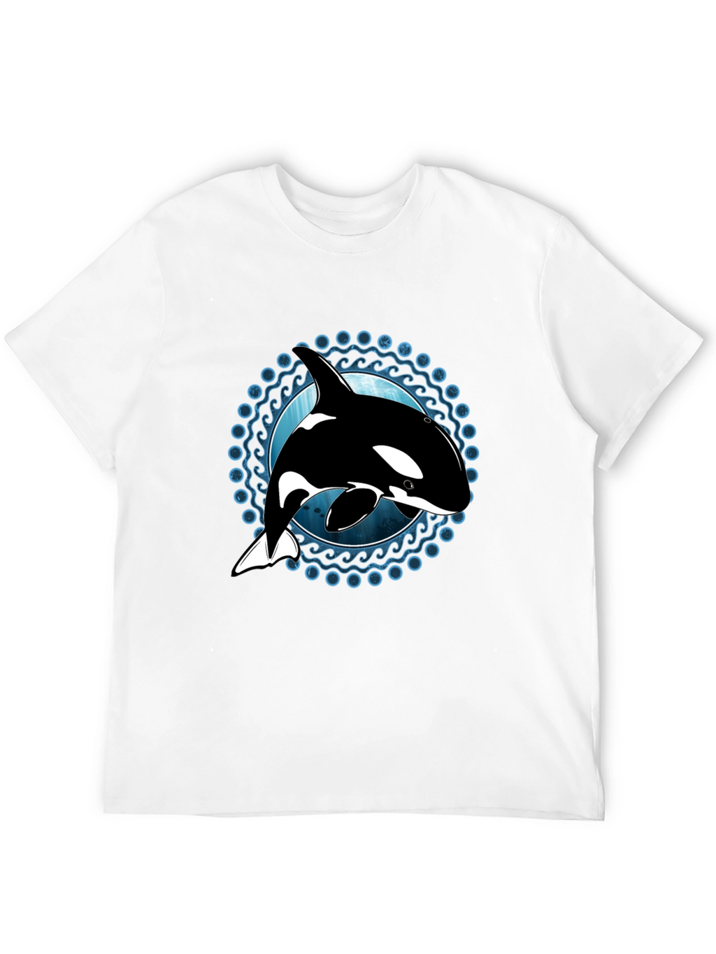 Orca Whale Graphic T-Shirt - Ocean Lover Tee