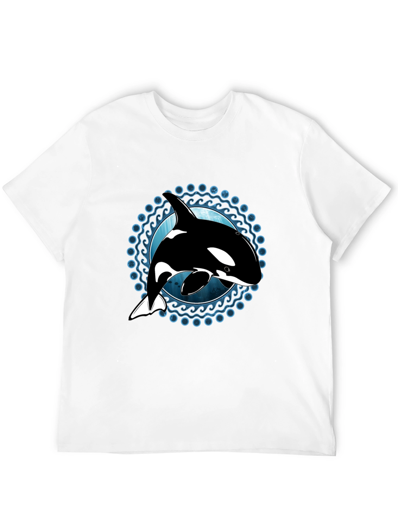 Orca Whale Graphic T-Shirt - Ocean Lover Tee