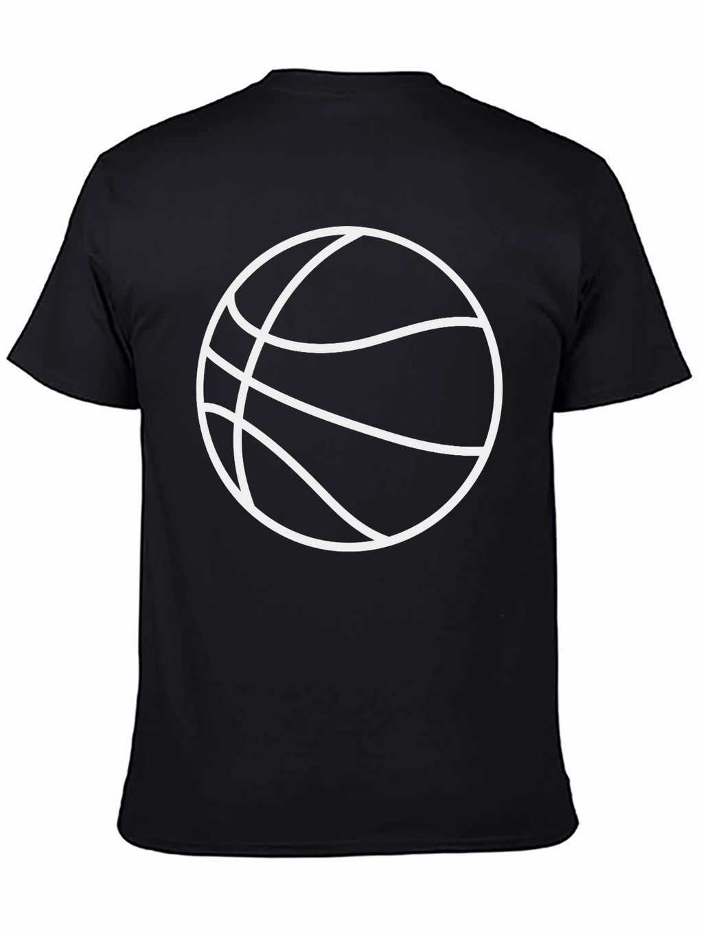 Basketball Graphic Tee - Black