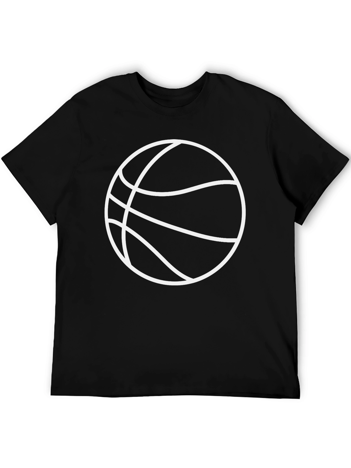 Basketball Graphic Tee - Black