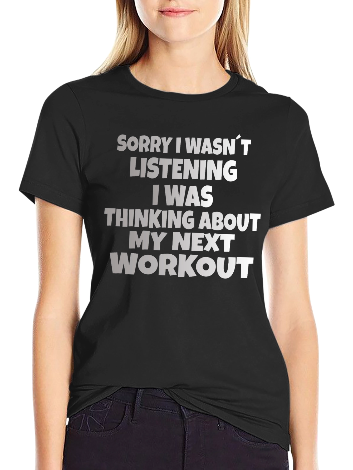 Workout Motivation T-Shirt Funny Gym Tee