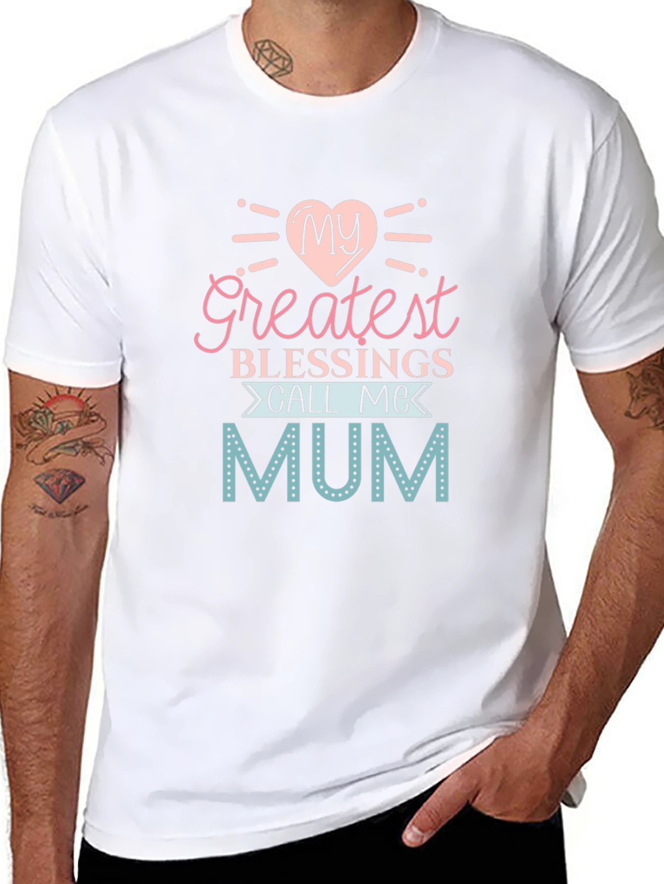 My Greatest Blessings Call Me Mum T-Shirt