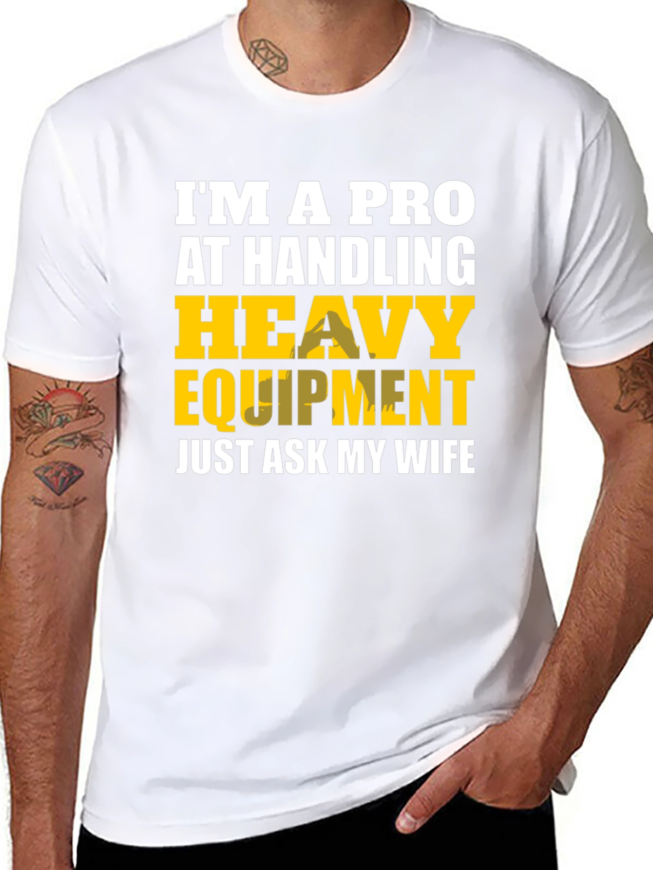 Heavy Equipment Pro Funny T-Shirt