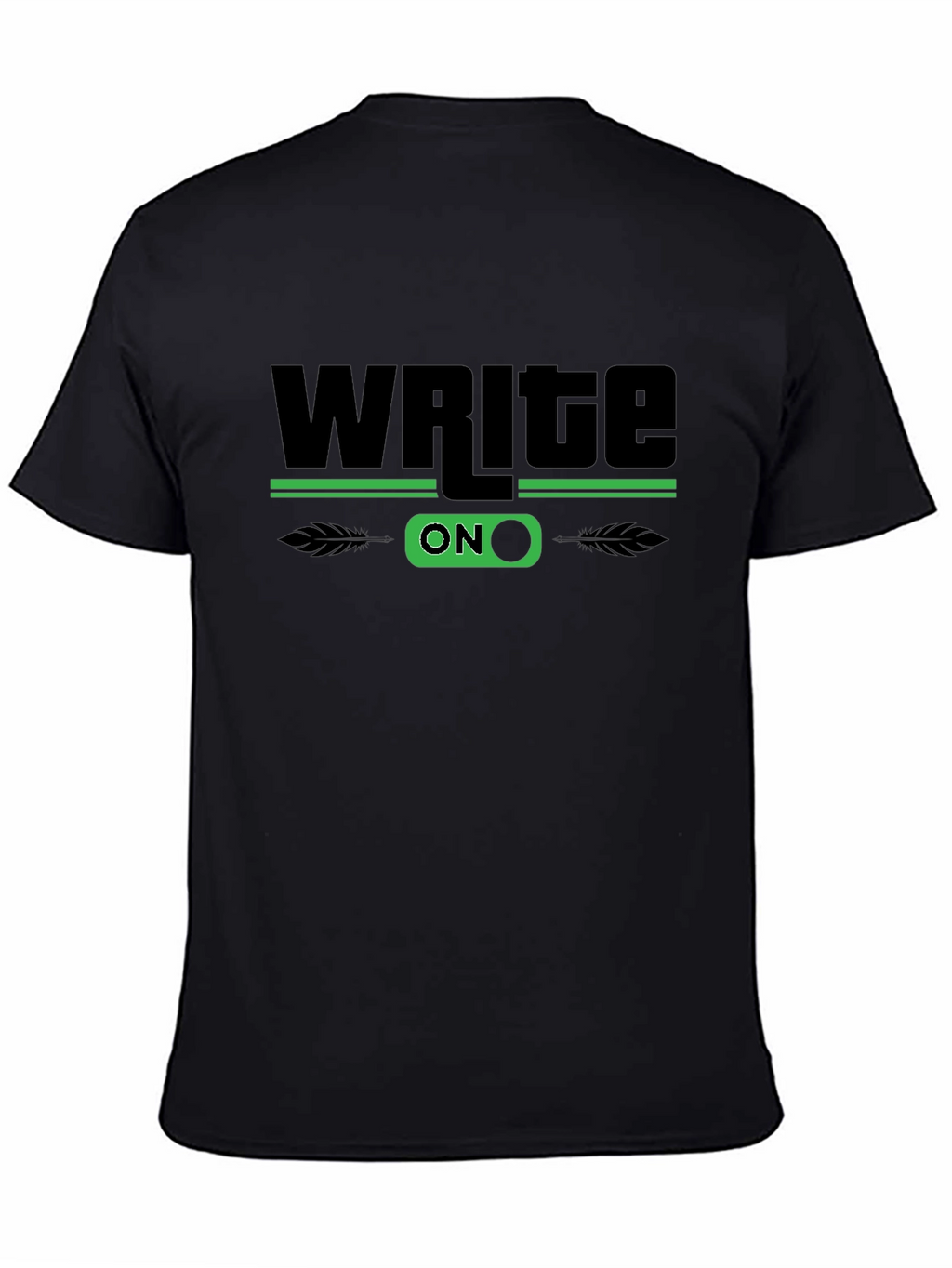 Write On Graphic T-Shirt - Stylish Novelty Tee