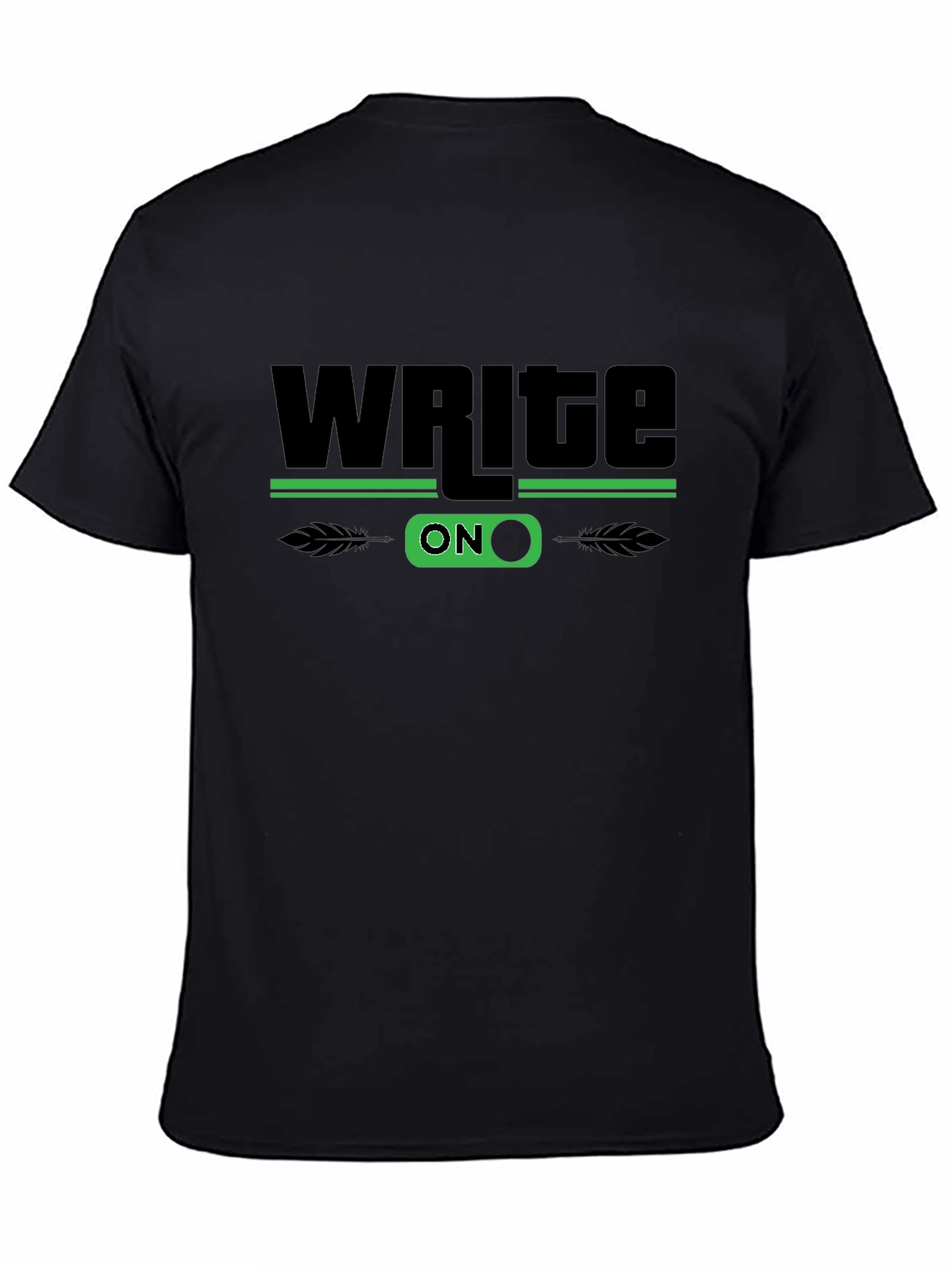 Write On Graphic T-Shirt - Stylish Novelty Tee