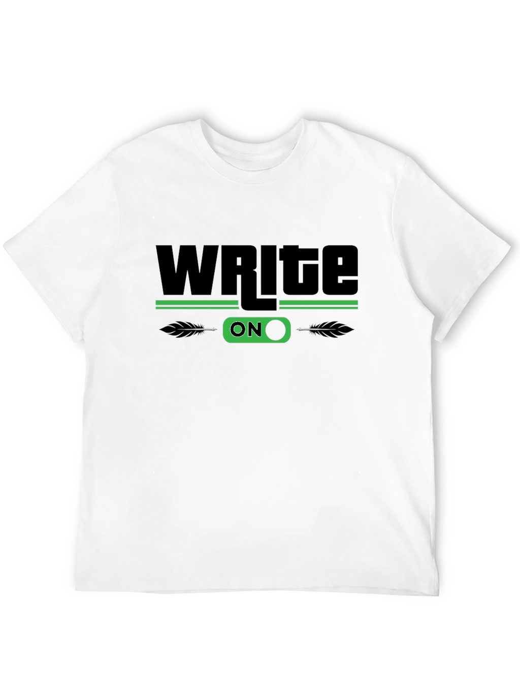 Write On Graphic T-Shirt - Stylish Novelty Tee
