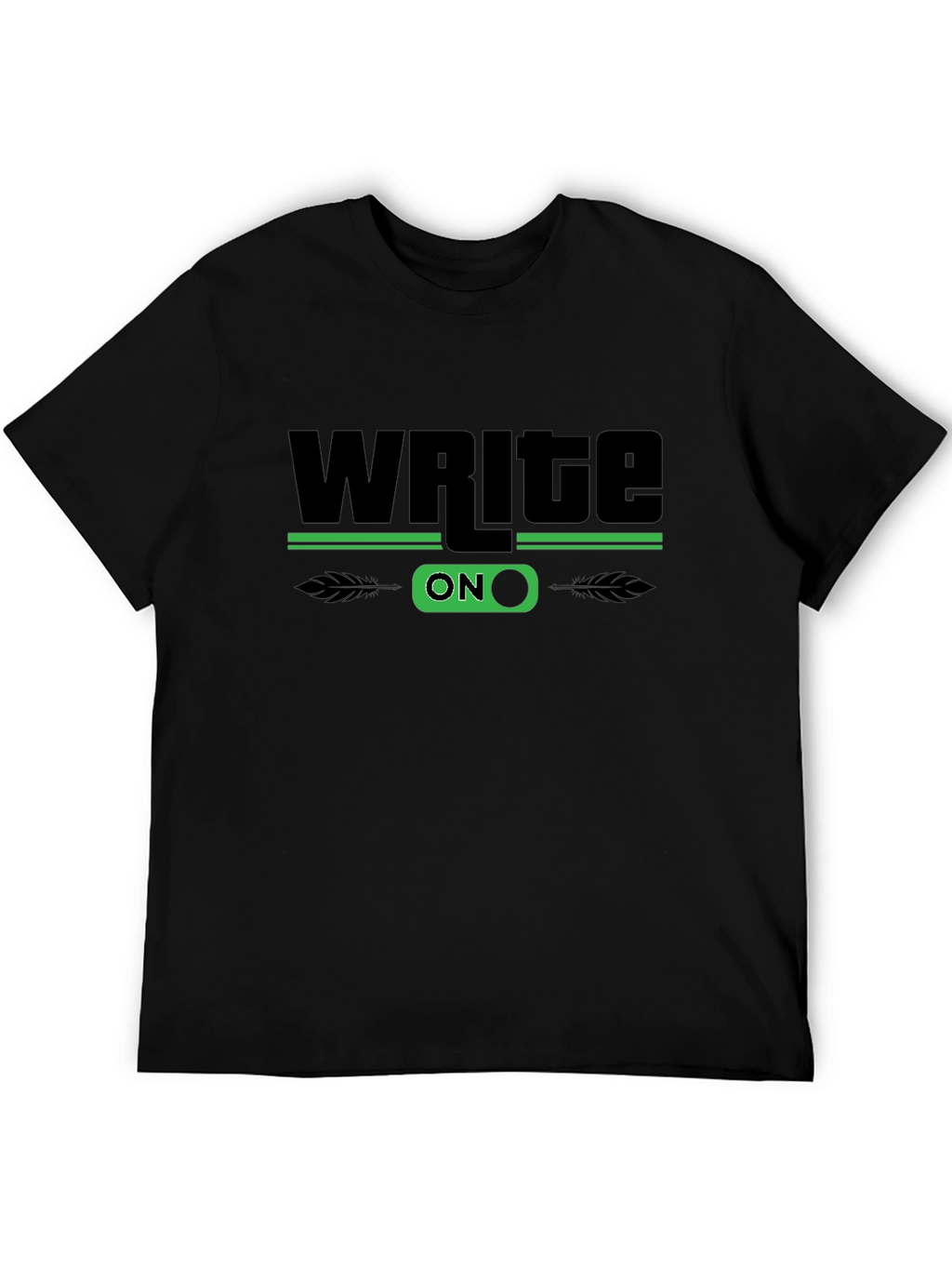 Write On Graphic T-Shirt - Stylish Novelty Tee