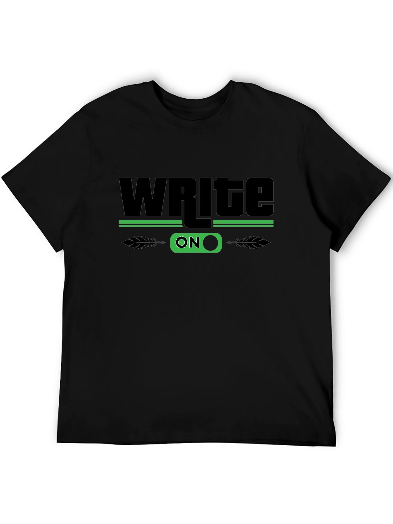 Write On Graphic T-Shirt - Stylish Novelty Tee