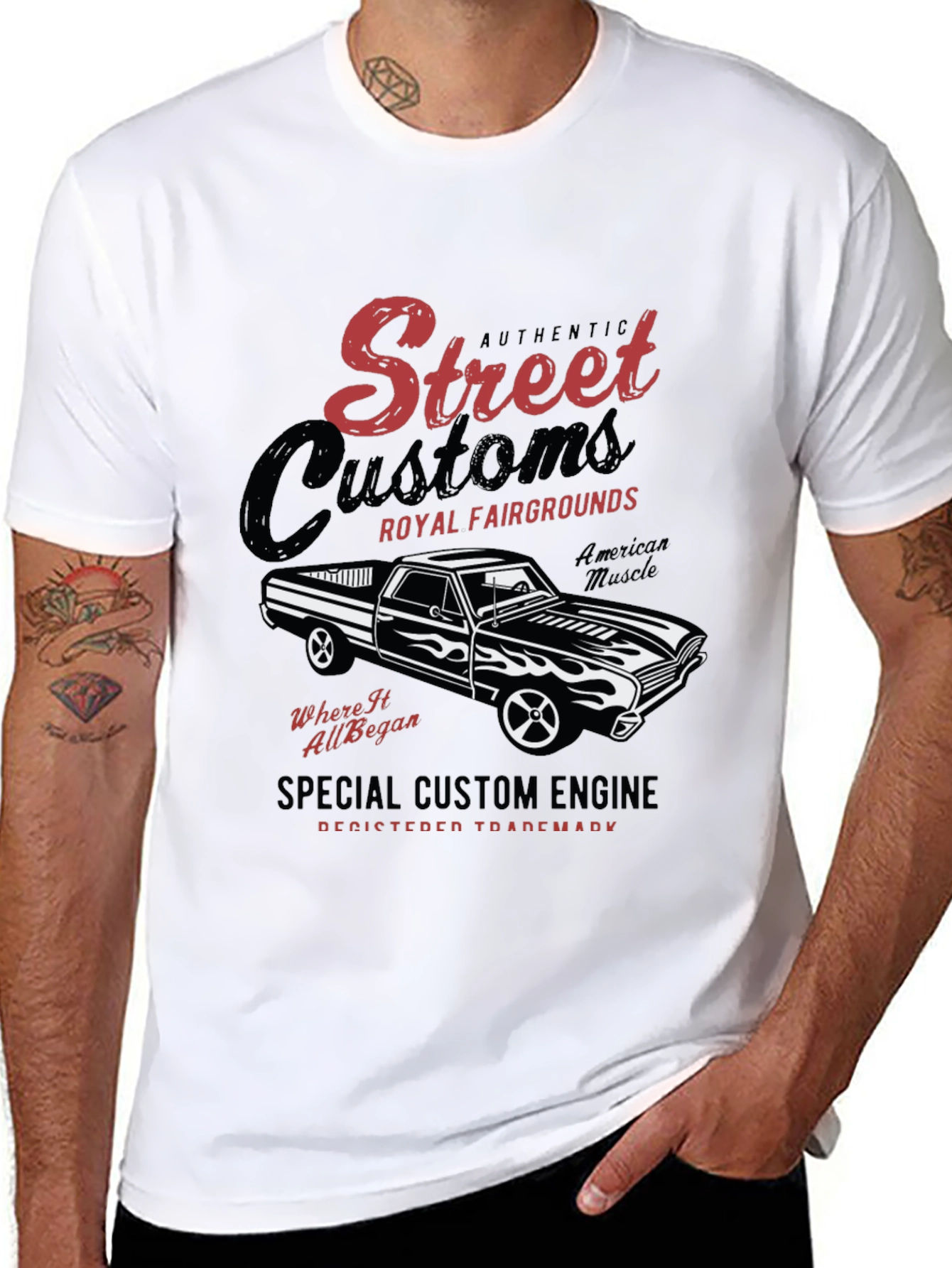 Street Customs Graphic T-Shirt