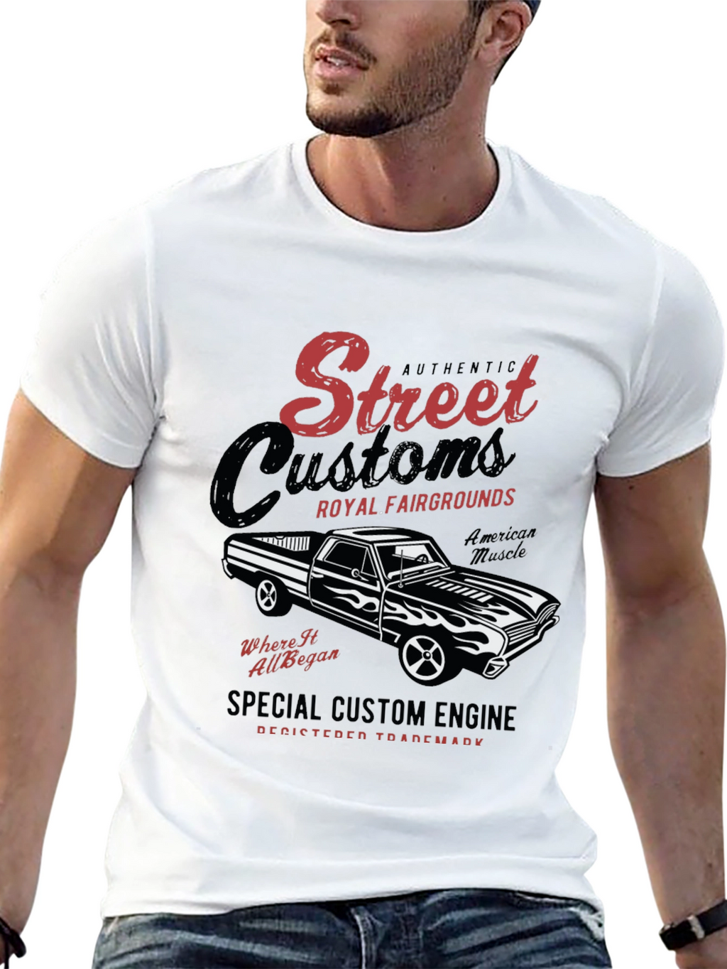 Street Customs Graphic T-Shirt