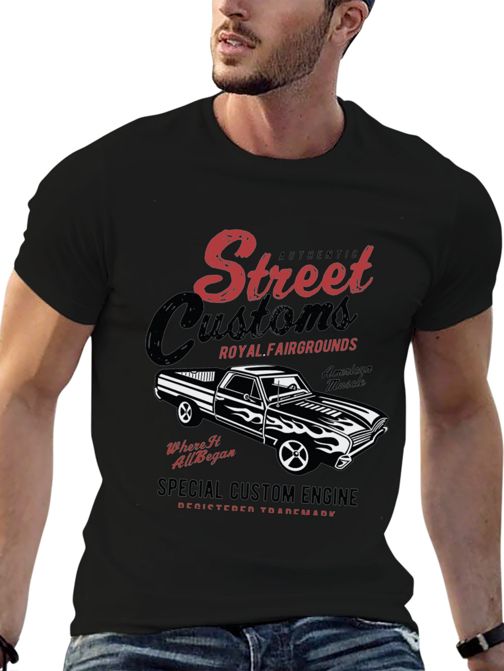 Street Customs Graphic T-Shirt