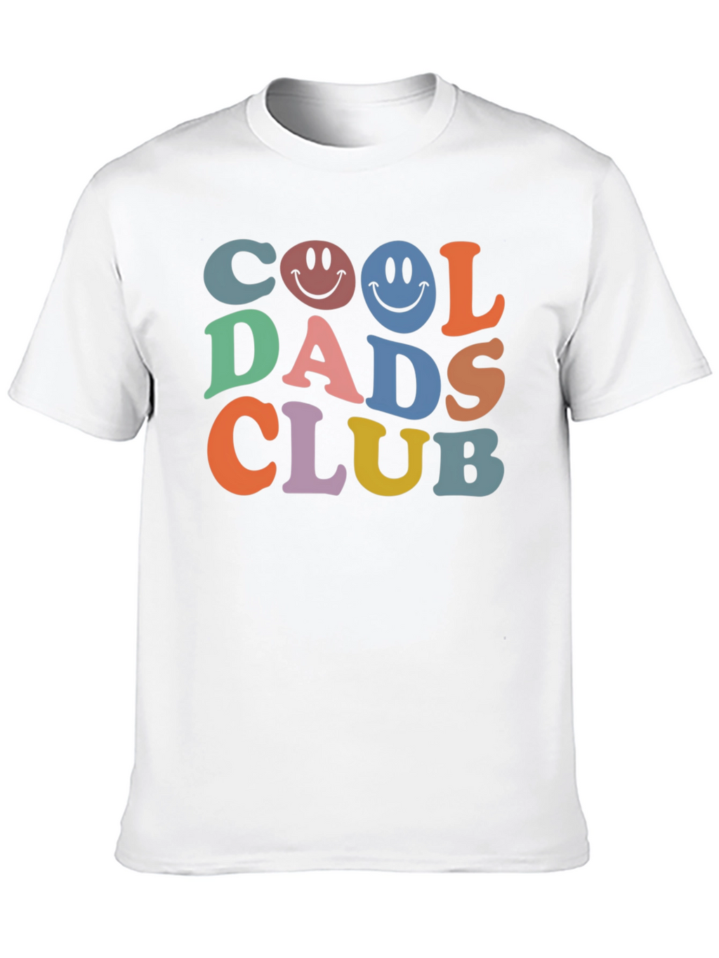 Cool Dads Club Graphic Tee - Retro Style