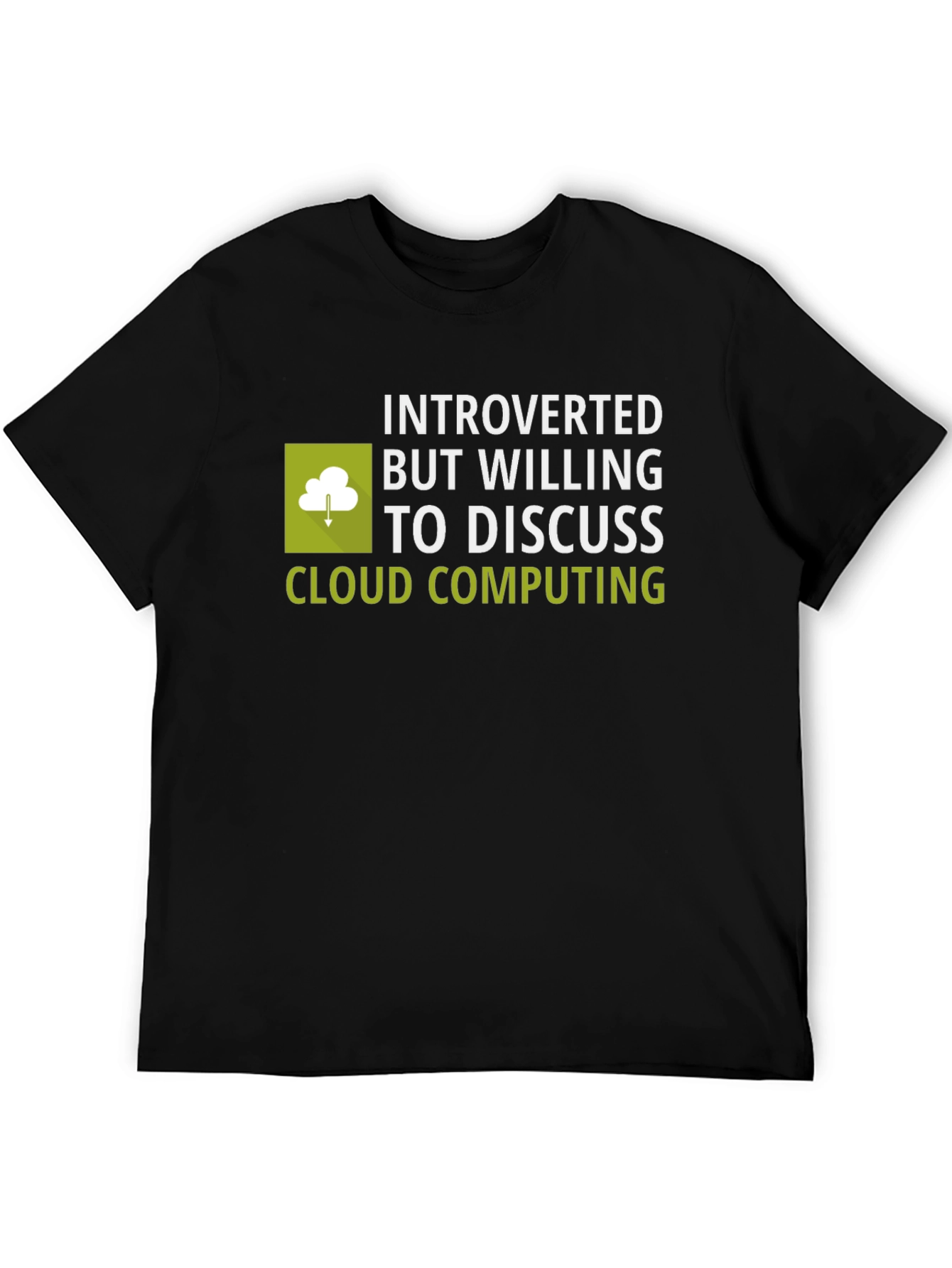 Introverted Cloud Computing T-Shirt