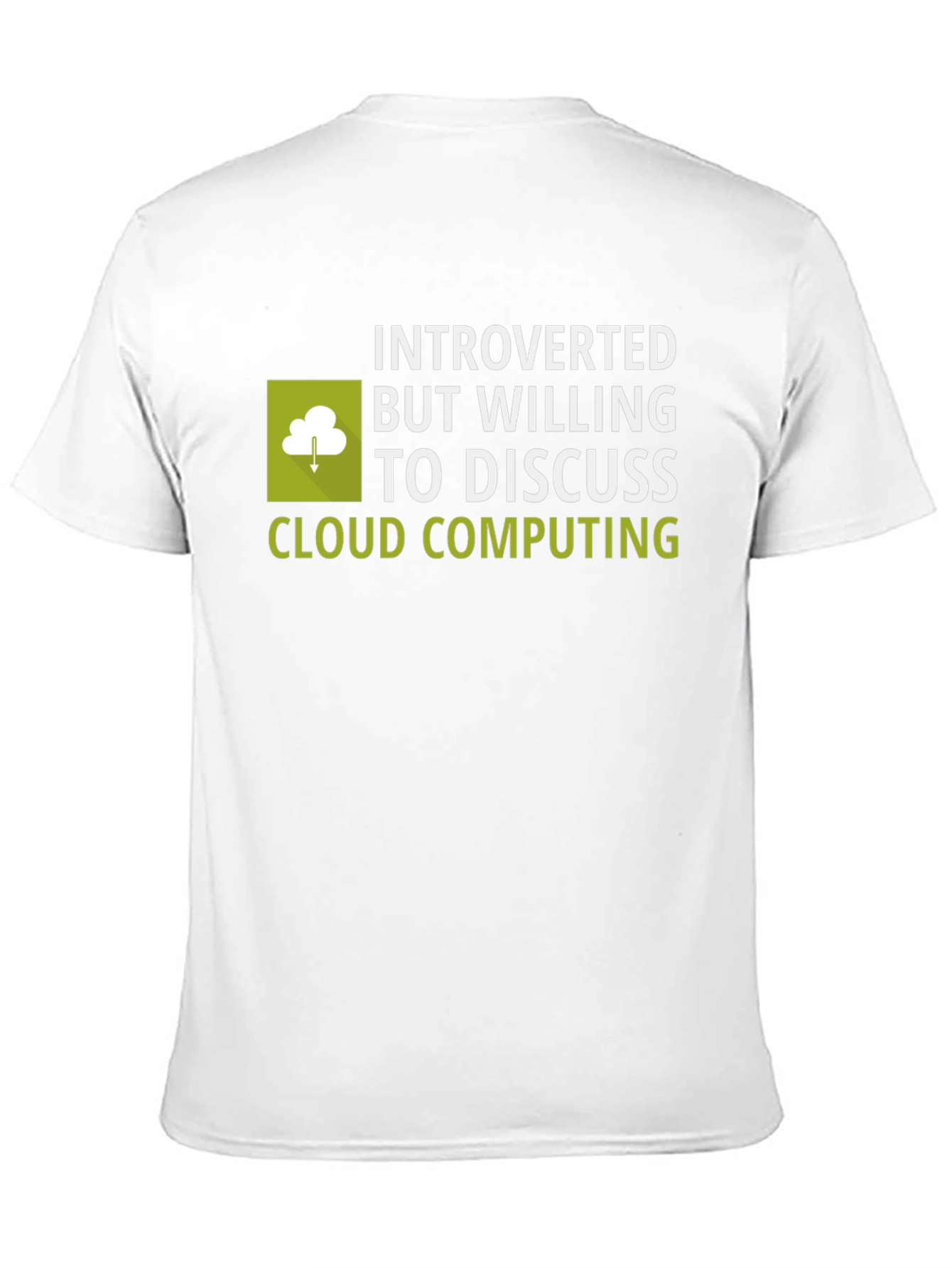 Introverted Cloud Computing T-Shirt