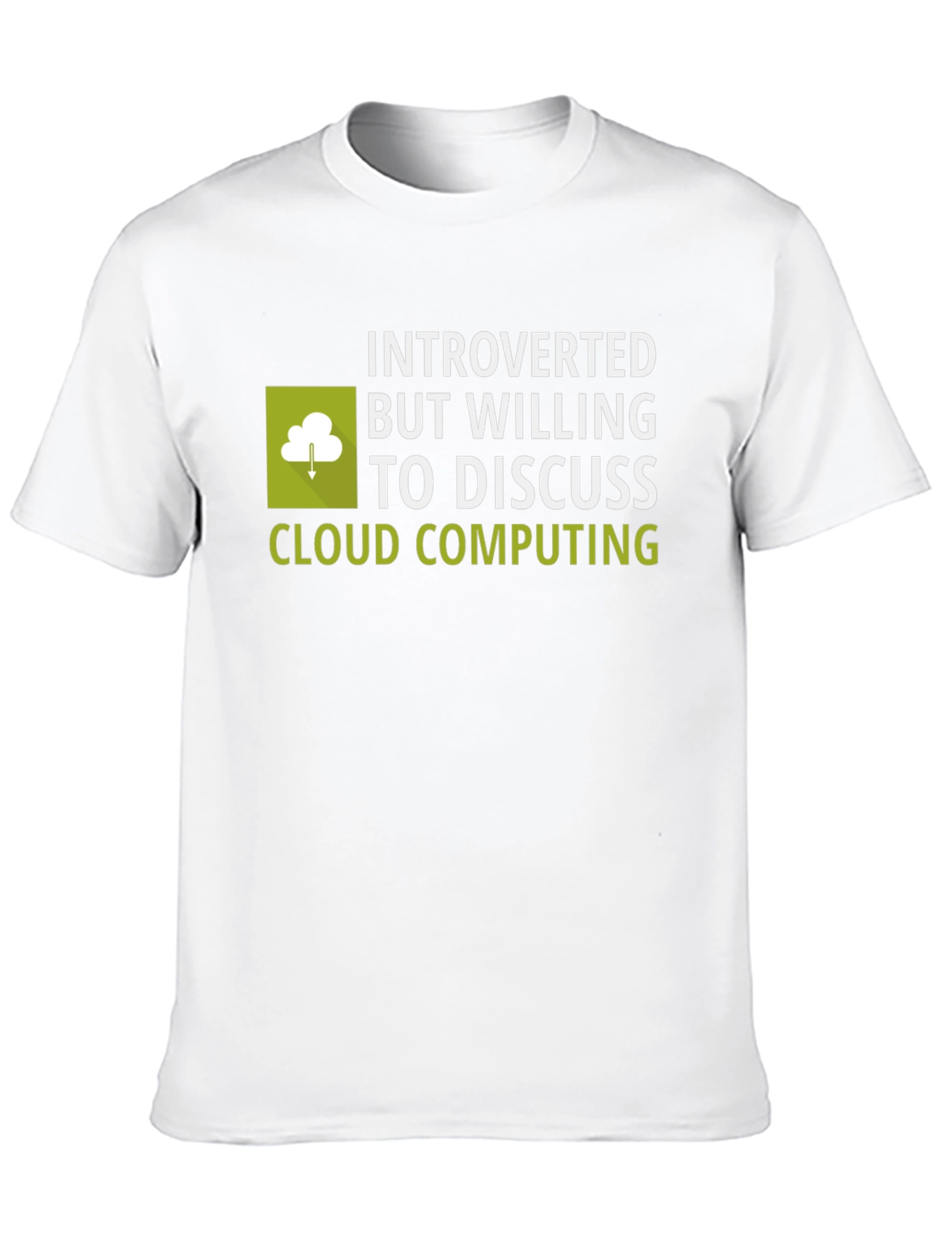 Introverted Cloud Computing T-Shirt