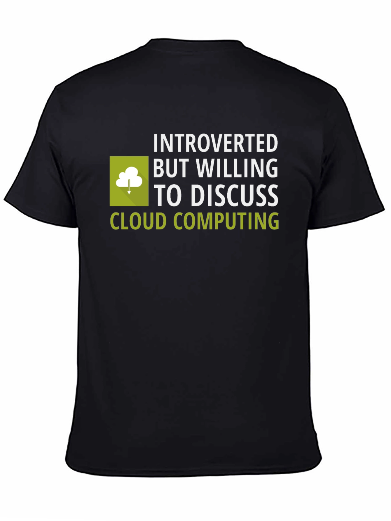Introverted Cloud Computing T-Shirt