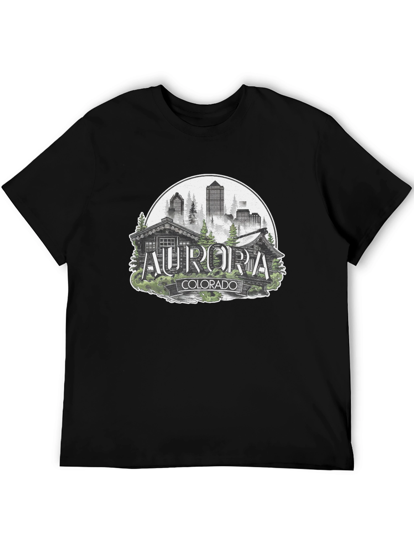 Aurora Colorado T-Shirt - City & Cabin Design