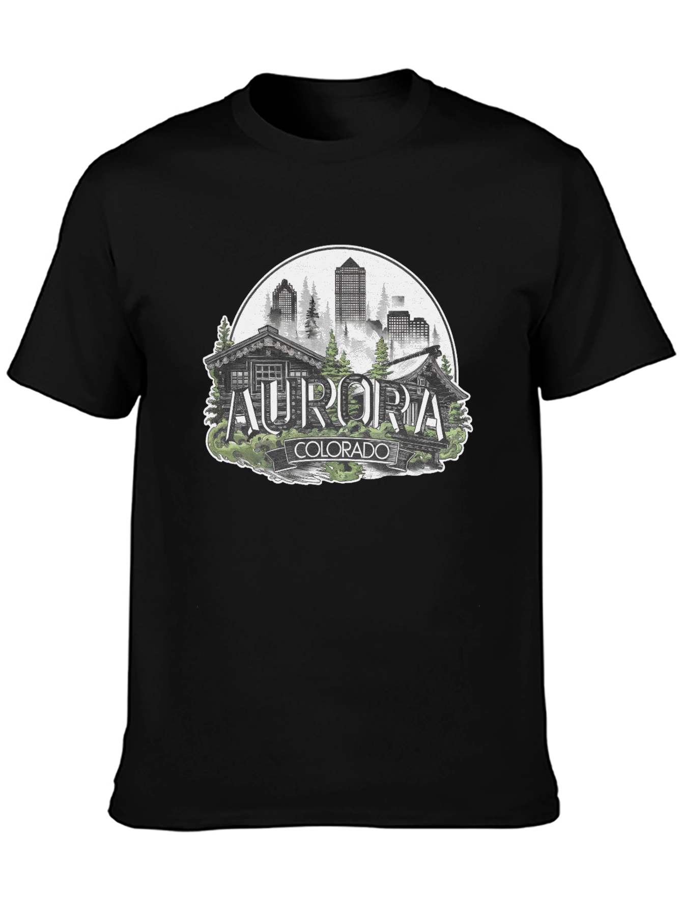 Aurora Colorado T-Shirt - City & Cabin Design