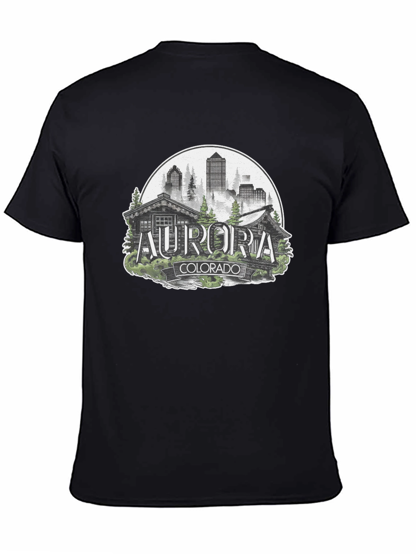 Aurora Colorado T-Shirt - City & Cabin Design