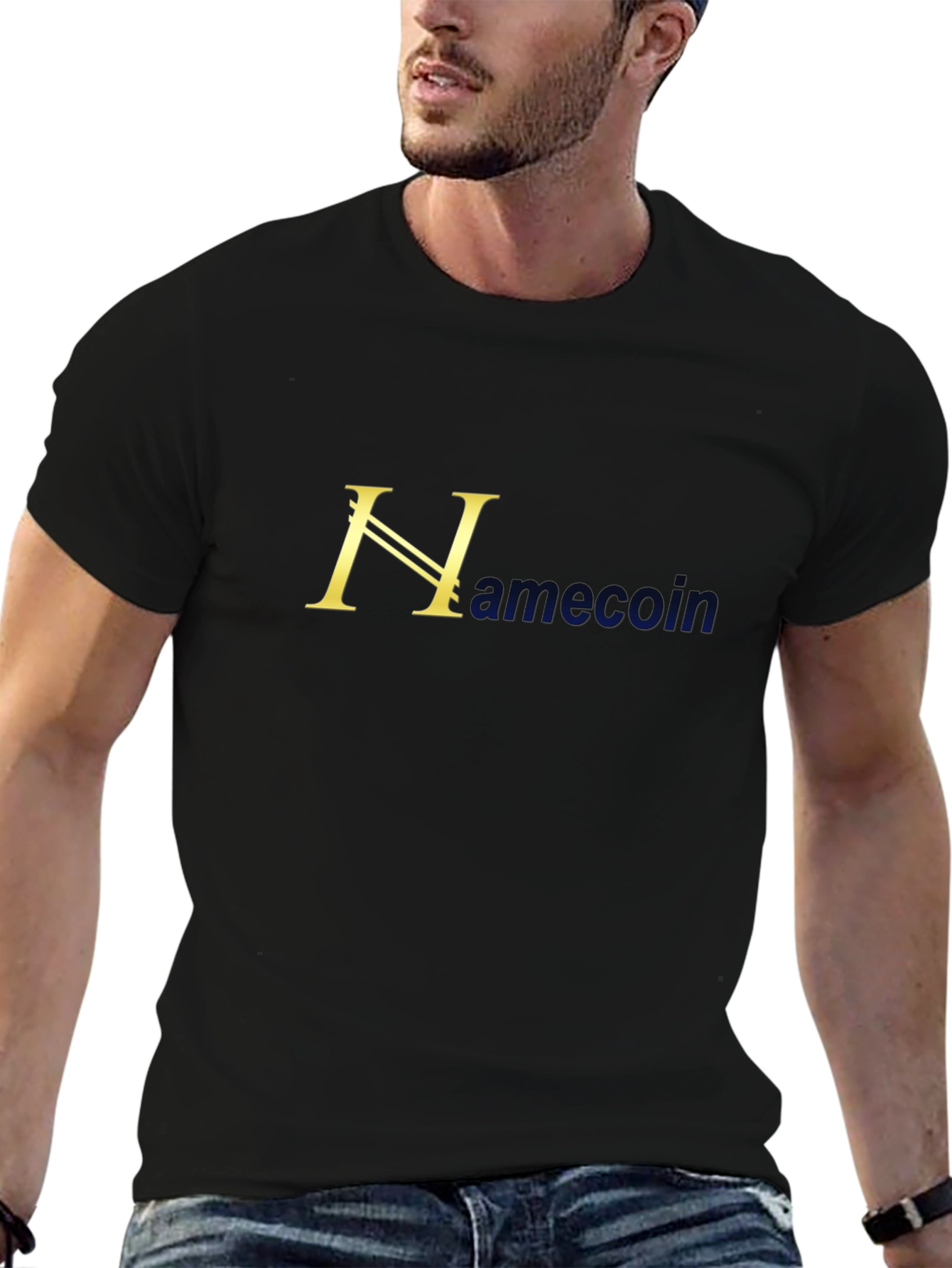 Hamecoin Graphic Tee - Black