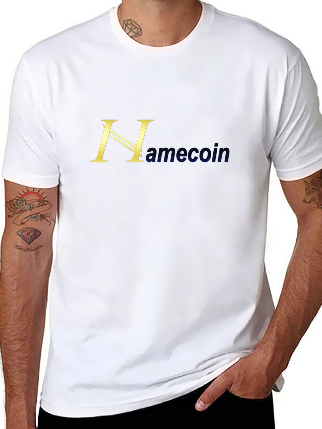 Hamecoin Graphic Tee - Black