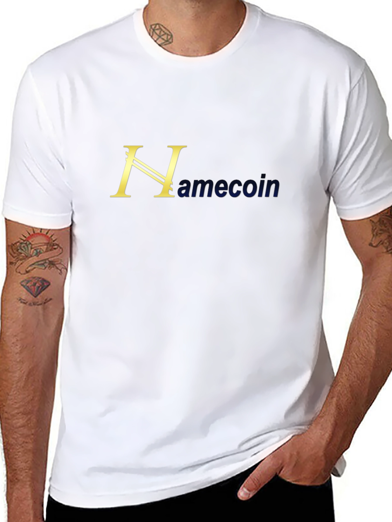 Hamecoin Graphic Tee - Black