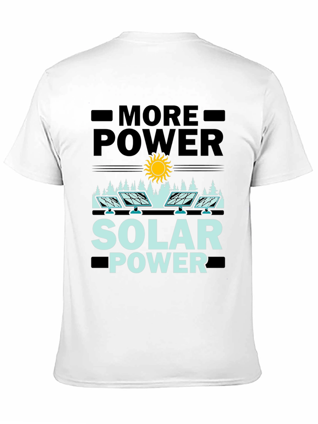 More Power Solar Power Graphic Tee