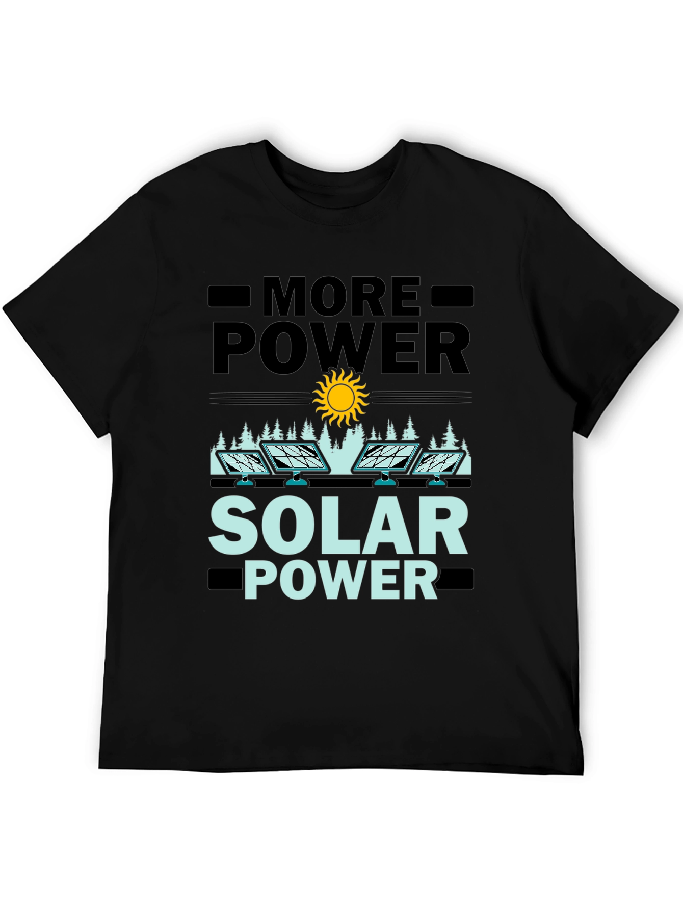 More Power Solar Power Graphic Tee
