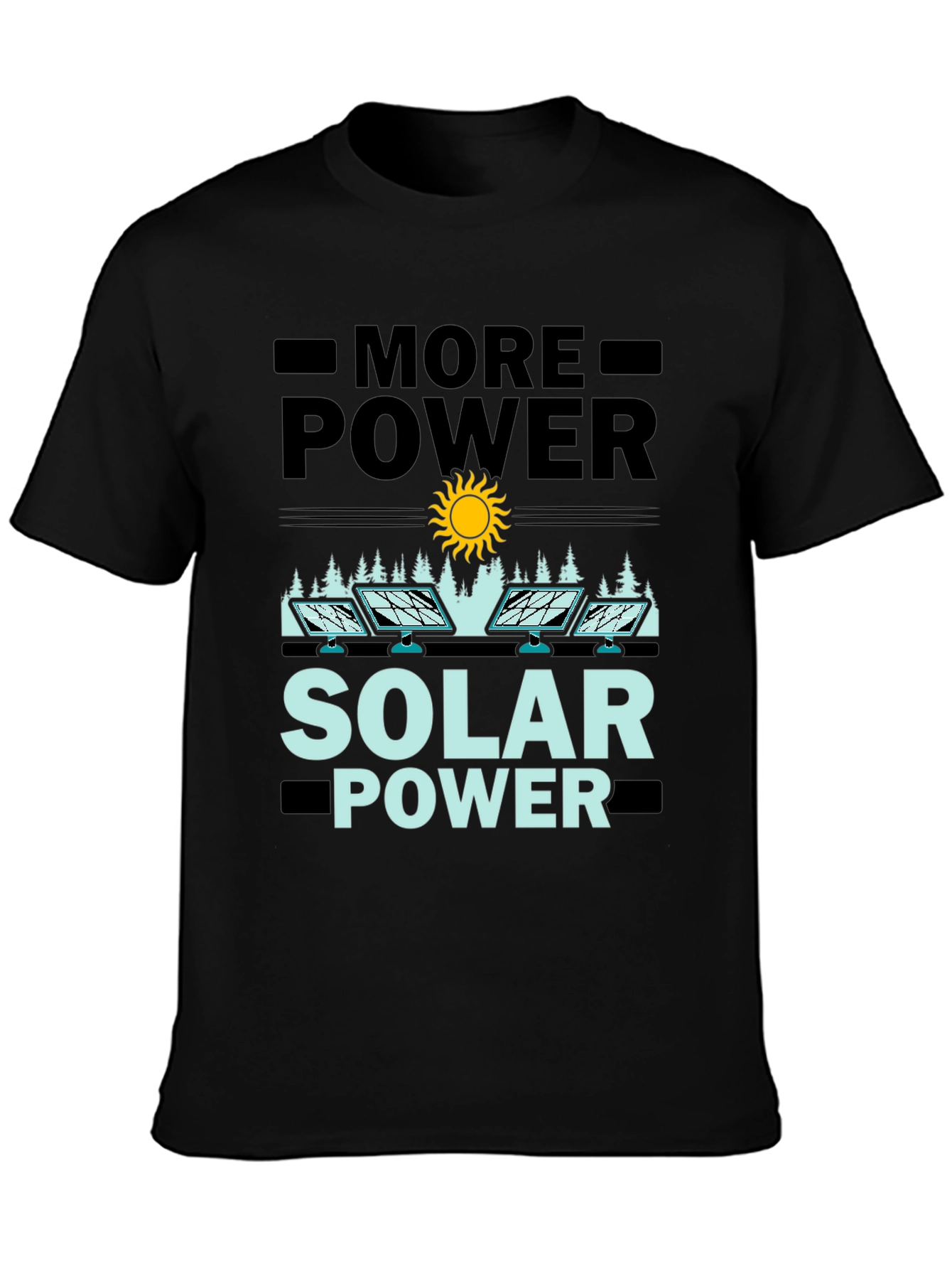 More Power Solar Power Graphic Tee
