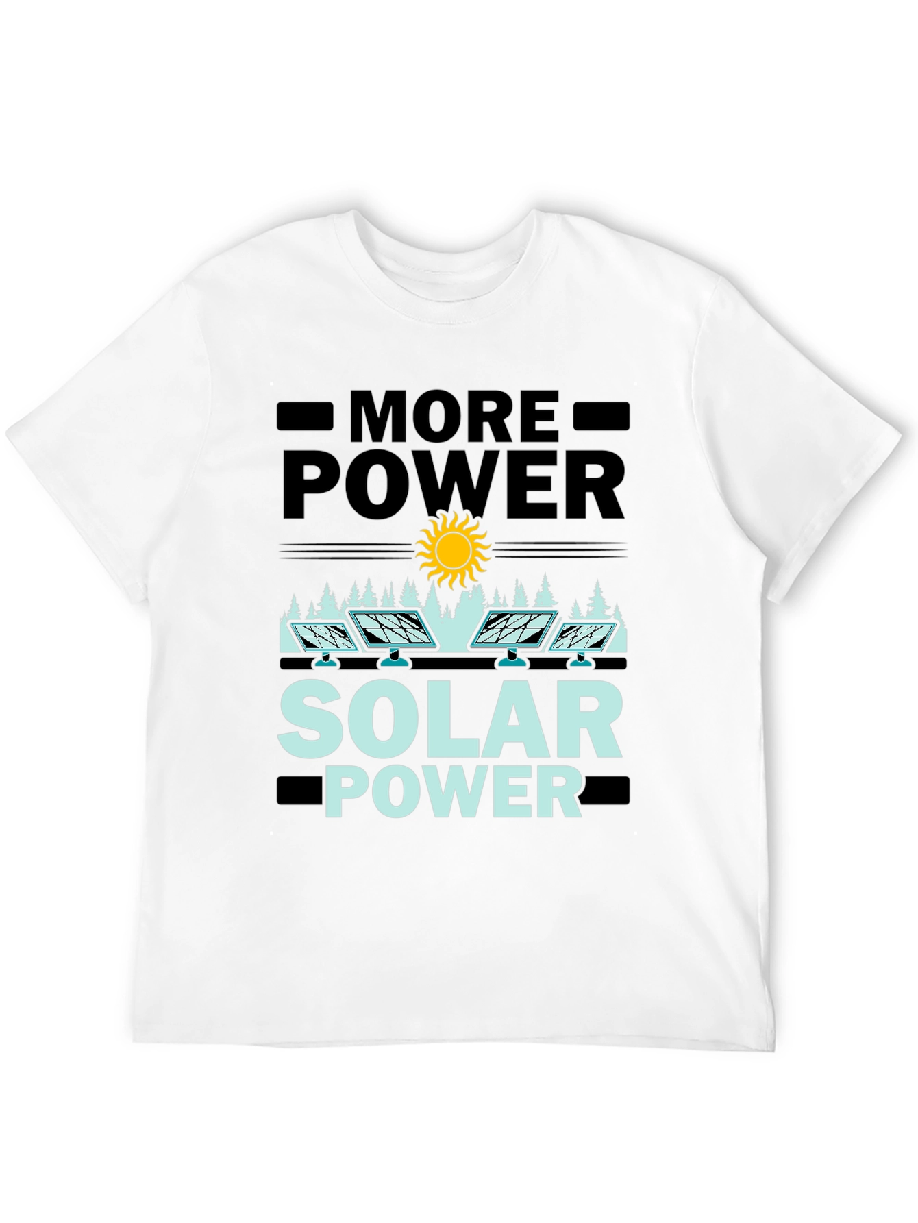 More Power Solar Power Graphic Tee