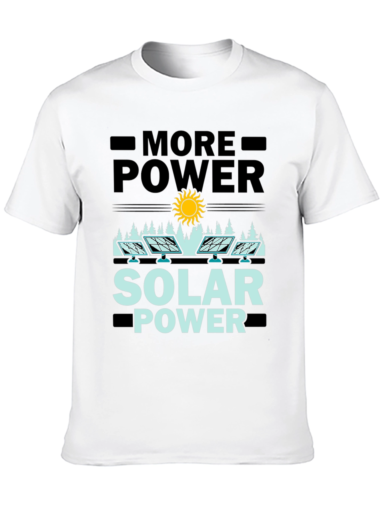 More Power Solar Power Graphic Tee