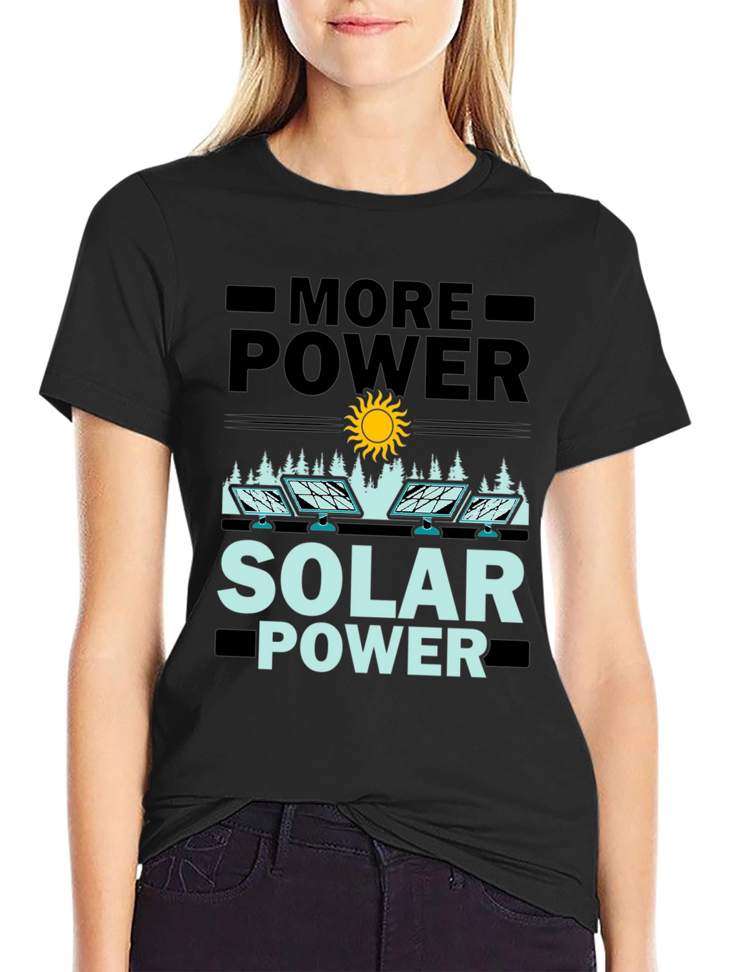 More Power Solar Power Graphic Tee