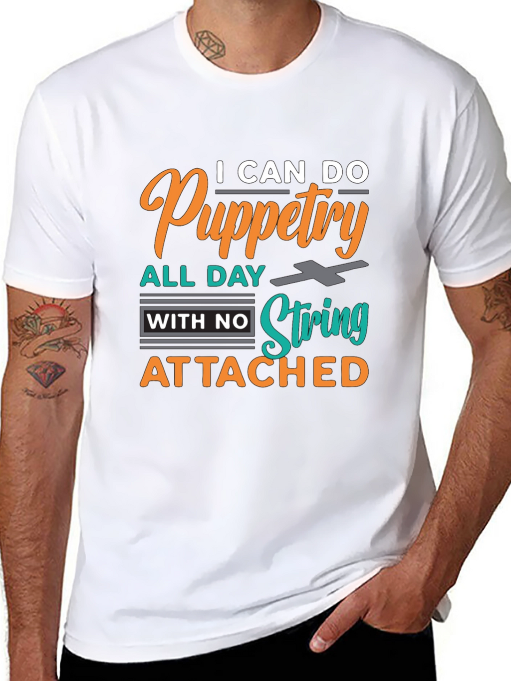 Puppetry T-Shirt: I Can Do Puppetry All Day