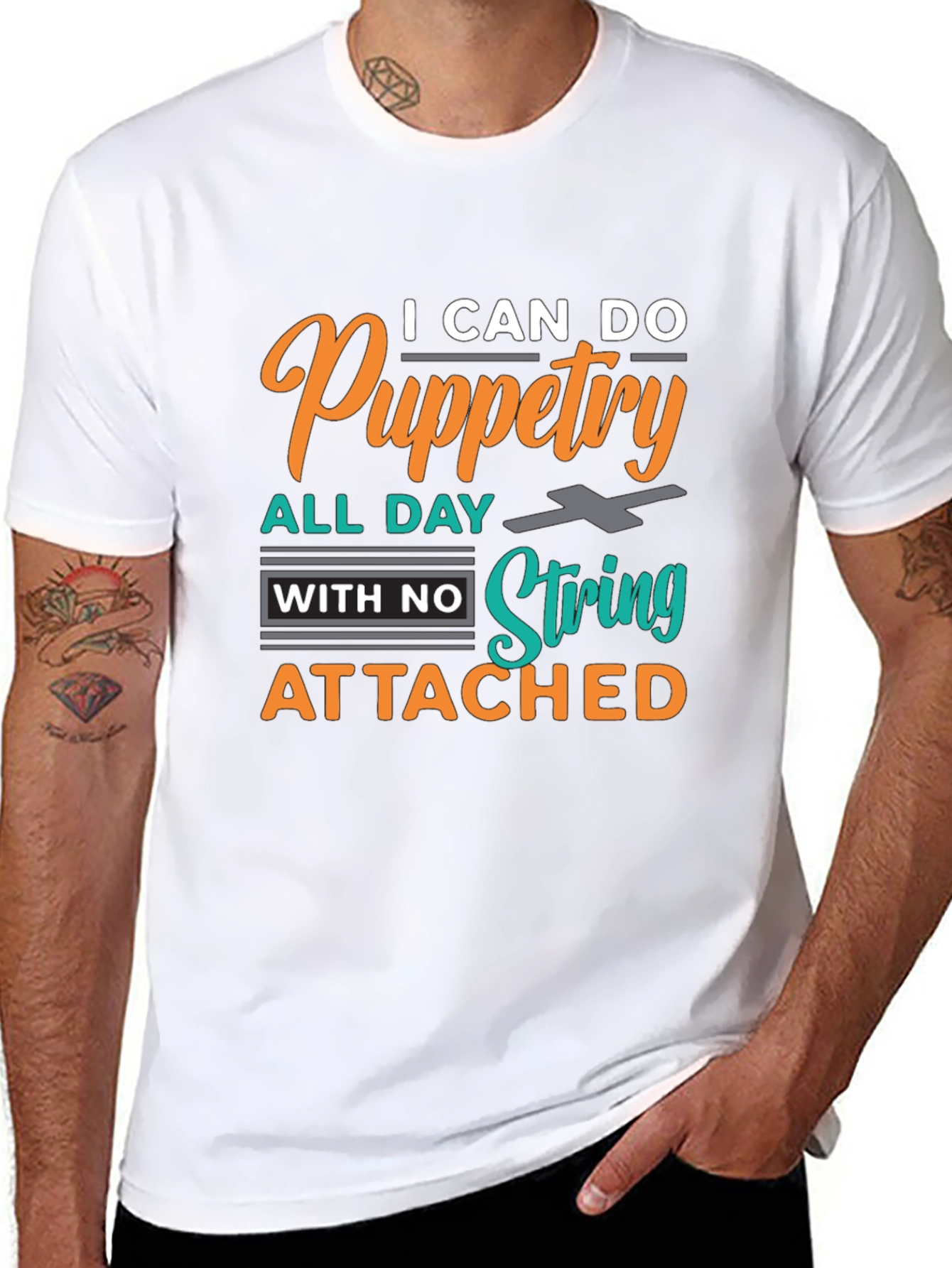 Puppetry T-Shirt: I Can Do Puppetry All Day
