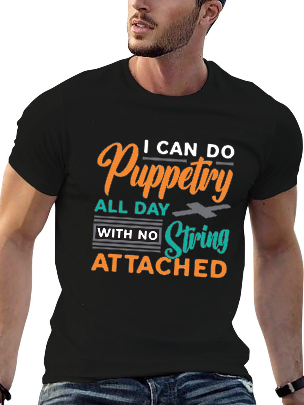 Puppetry T-Shirt: I Can Do Puppetry All Day