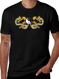 Yin Yang Dragon Graphic Tee