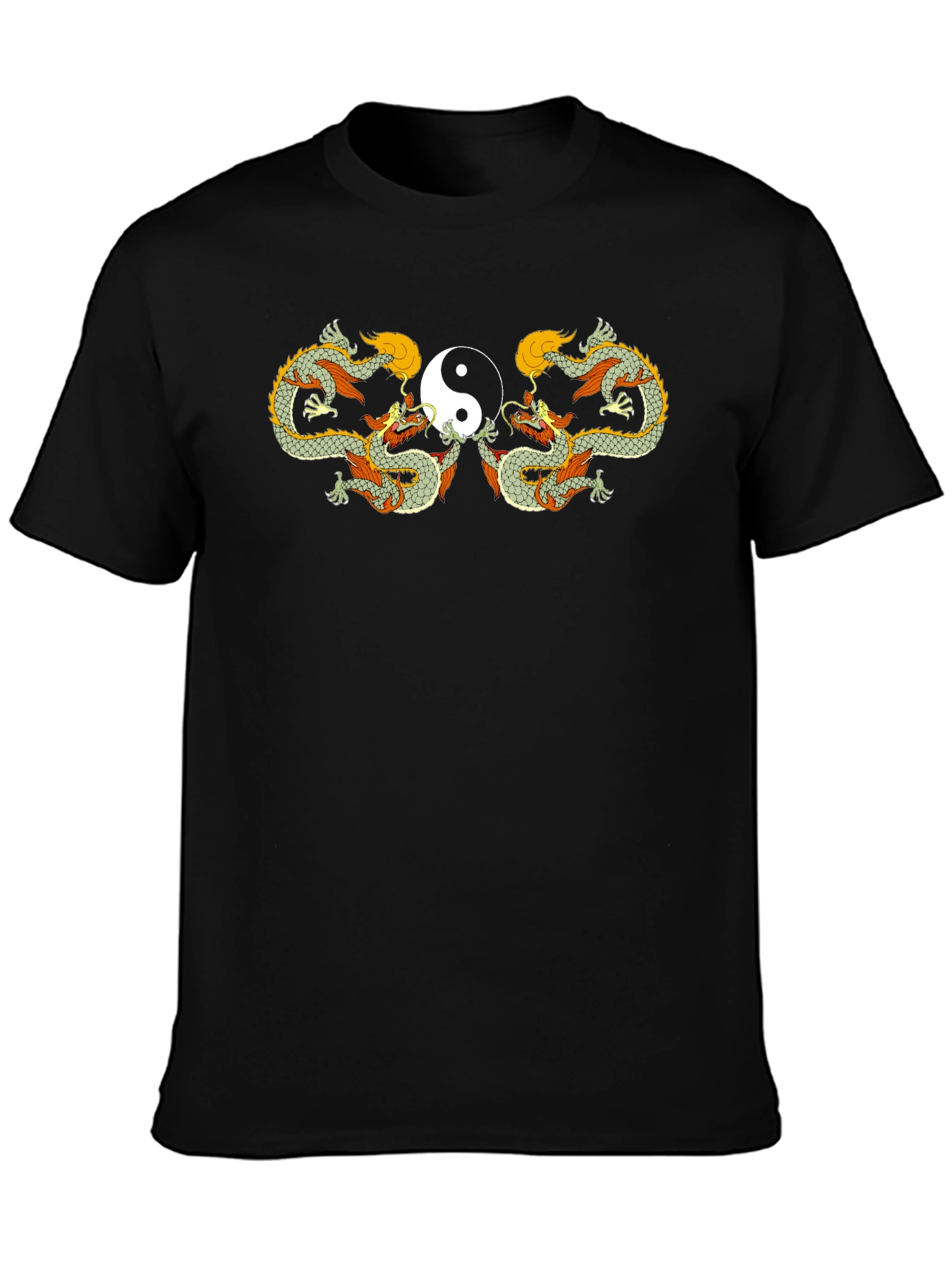 Yin Yang Dragon Graphic Tee