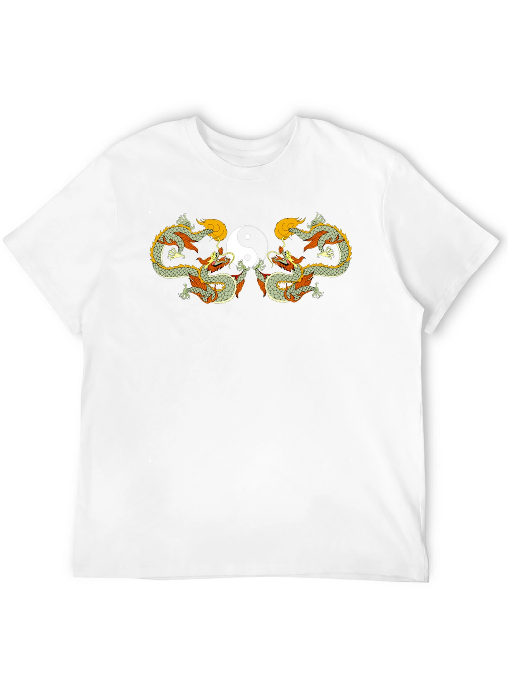 Yin Yang Dragon Graphic Tee