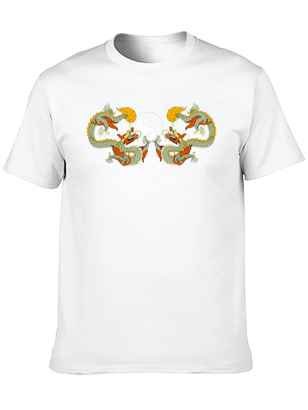 Yin Yang Dragon Graphic Tee