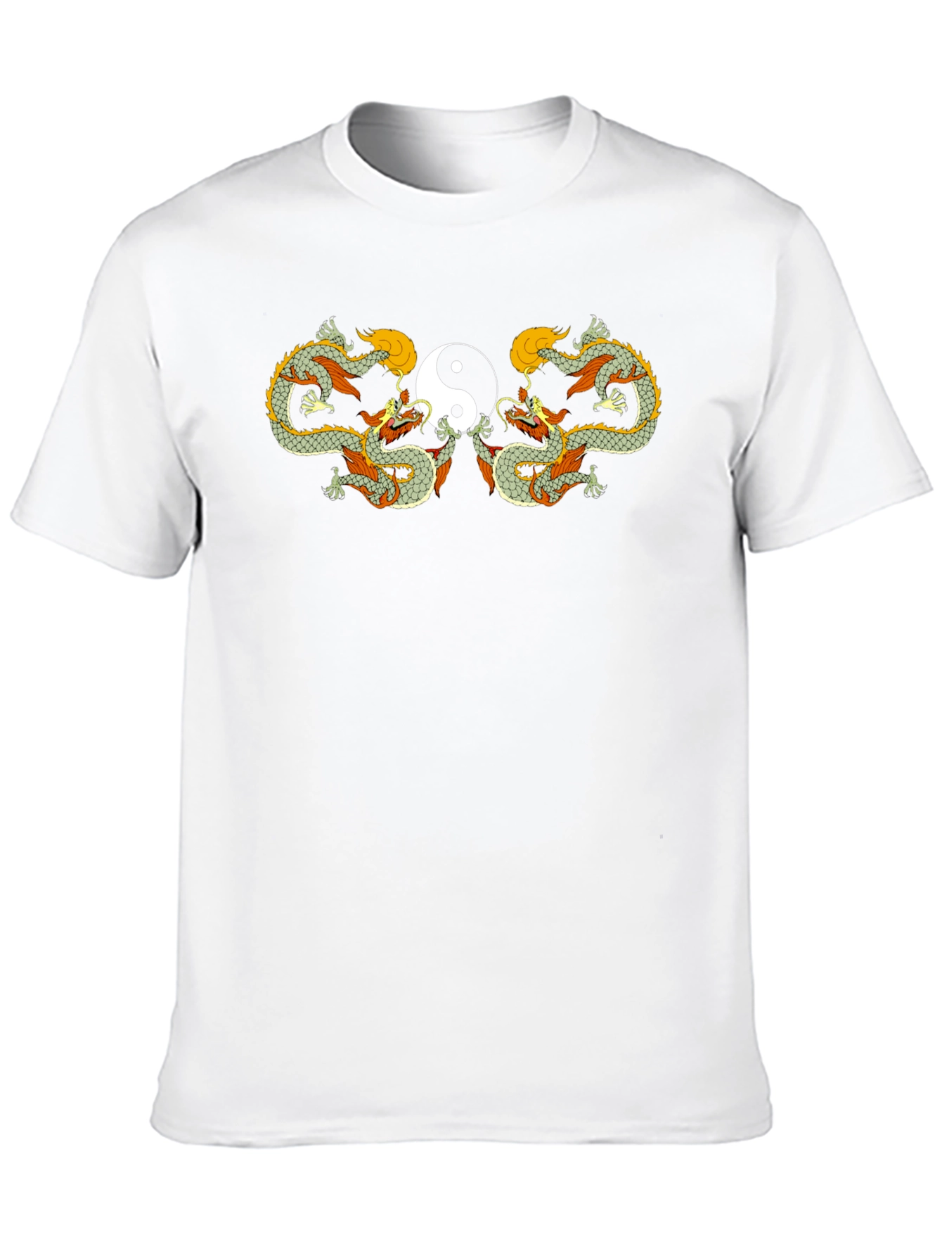 Yin Yang Dragon Graphic Tee