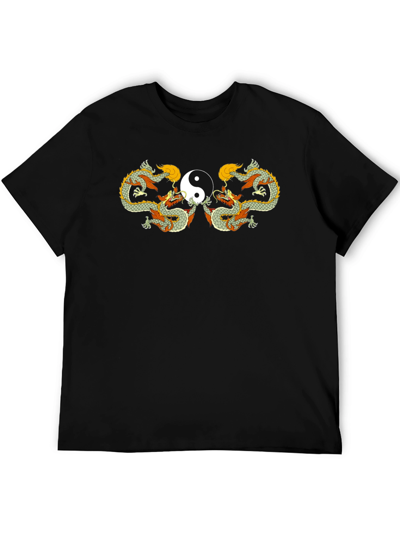 Yin Yang Dragon Graphic Tee