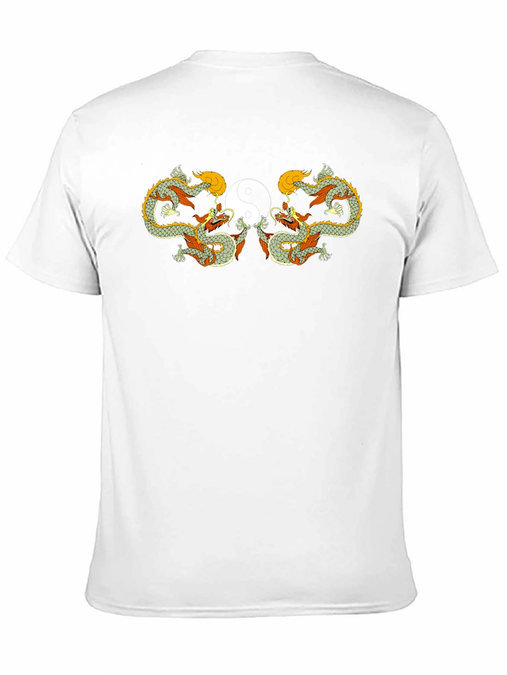 Yin Yang Dragon Graphic Tee