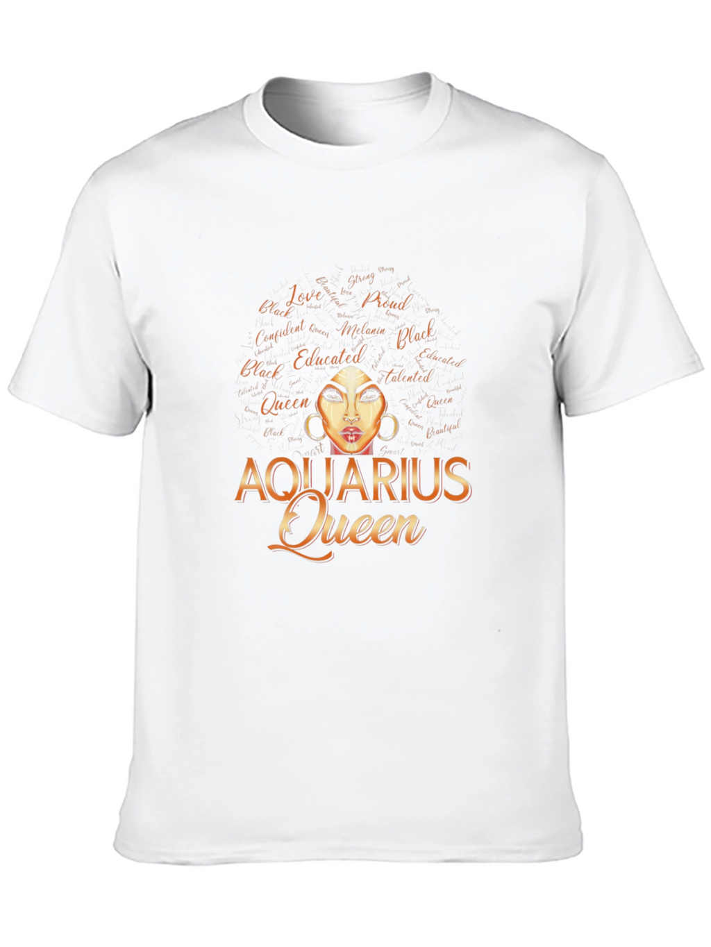 Aquarius Queen Graphic Tee - Black