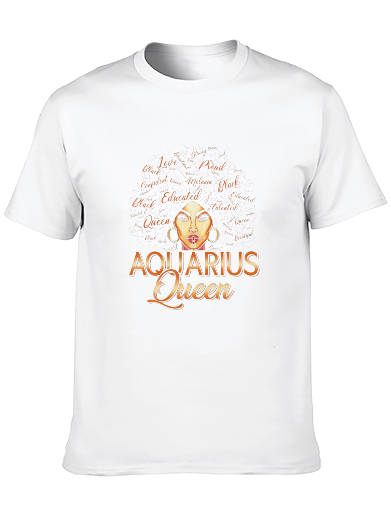 Aquarius Queen Graphic Tee - Black