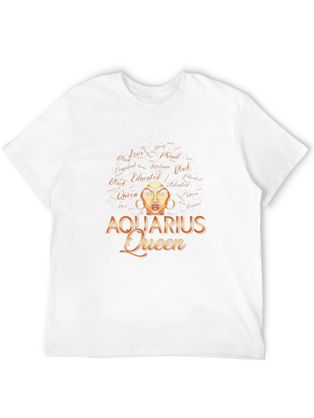 Aquarius Queen Graphic Tee - Black