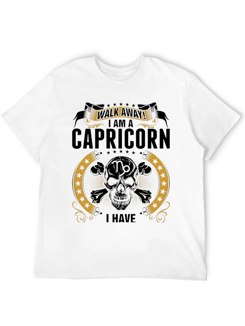 Capricorn Zodiac Graphic T-Shirt
