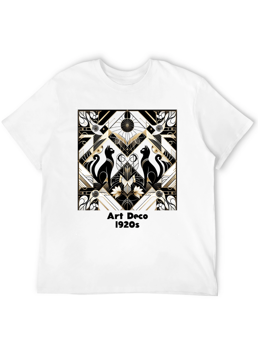 Art Deco 1920s Graphic T-Shirt