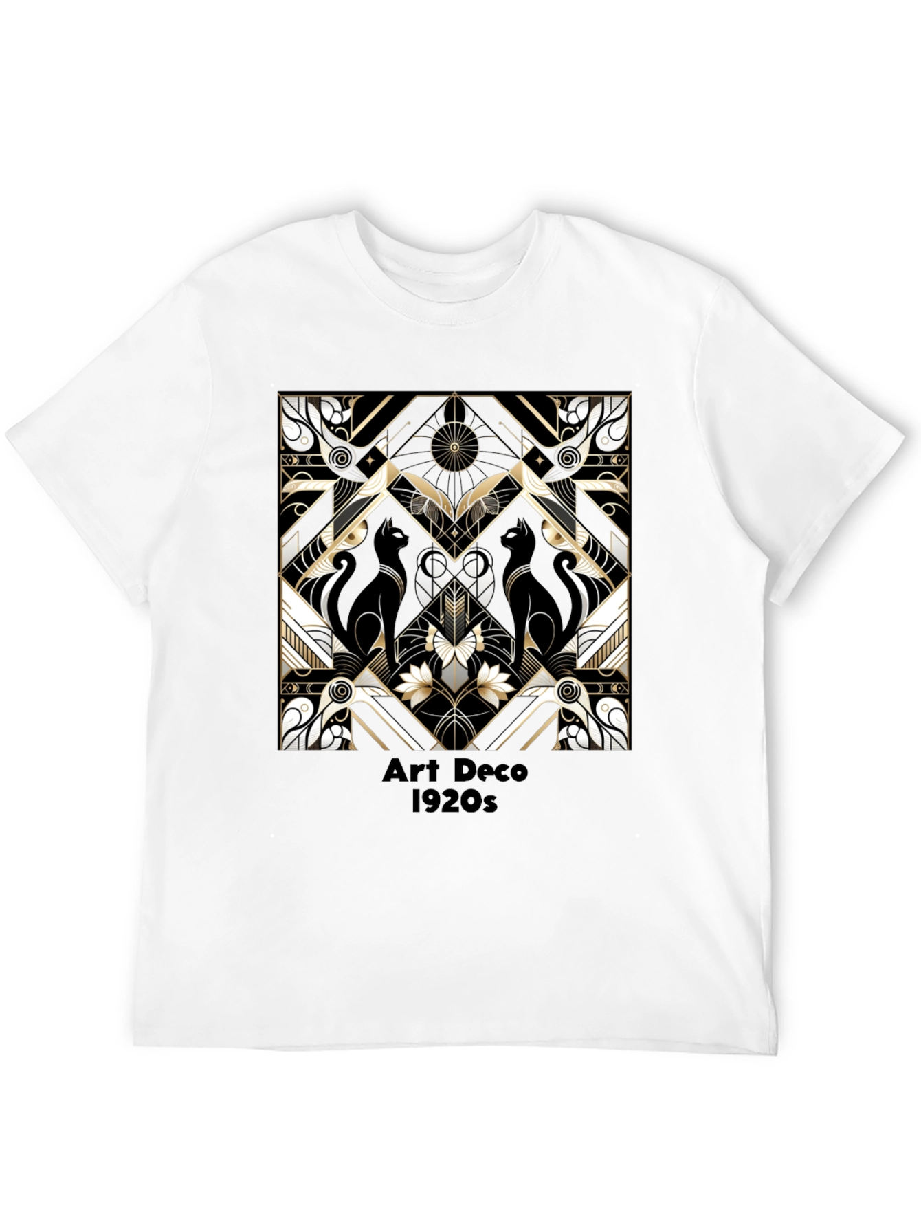 Art Deco 1920s Graphic T-Shirt